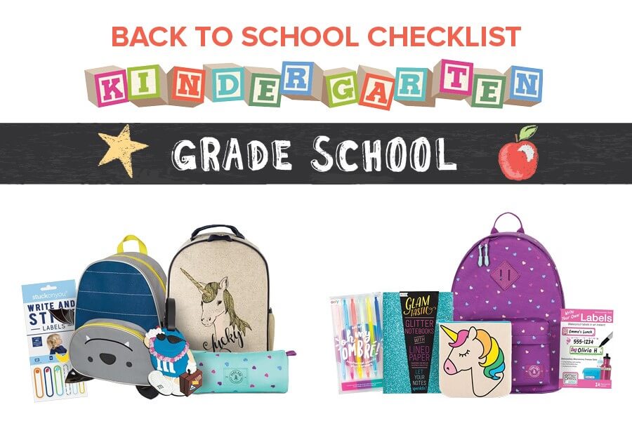 Back to School Checklists for Kids