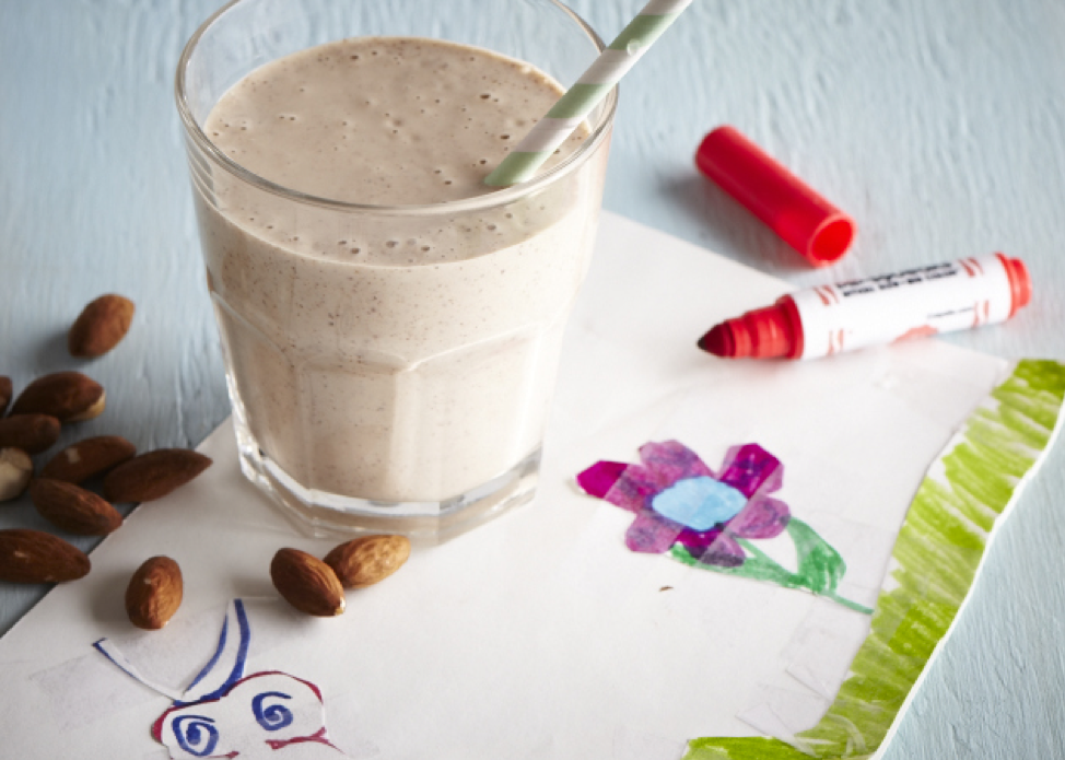 Almond Joy Smoothie from Sweet Potato Chronicles