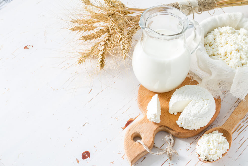 food allergens such as wheat and dairy