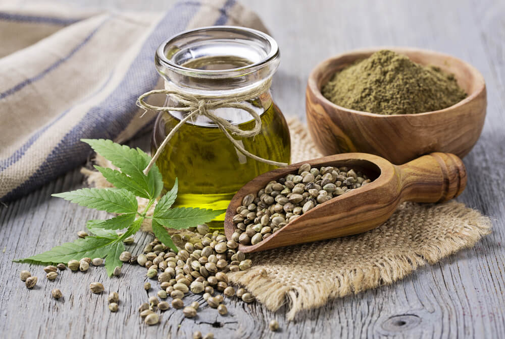 hemp seeds and oil