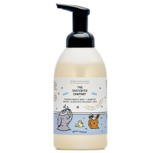 unscented company baby wash and shampoo