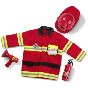 Melissa & Doug Fire Chief Role Play Costume Set